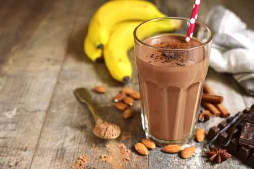 Chocolate protein -shakes