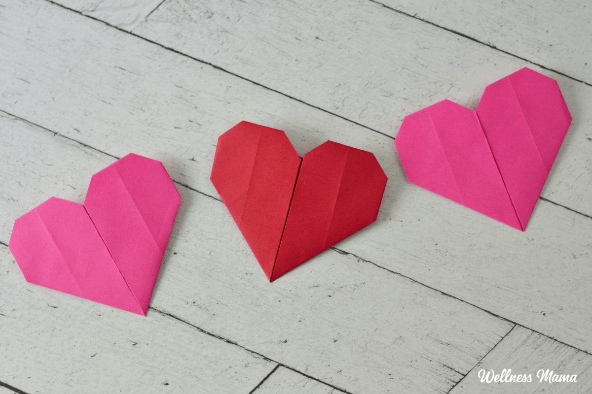 Simple Valentine’s Day craft for children