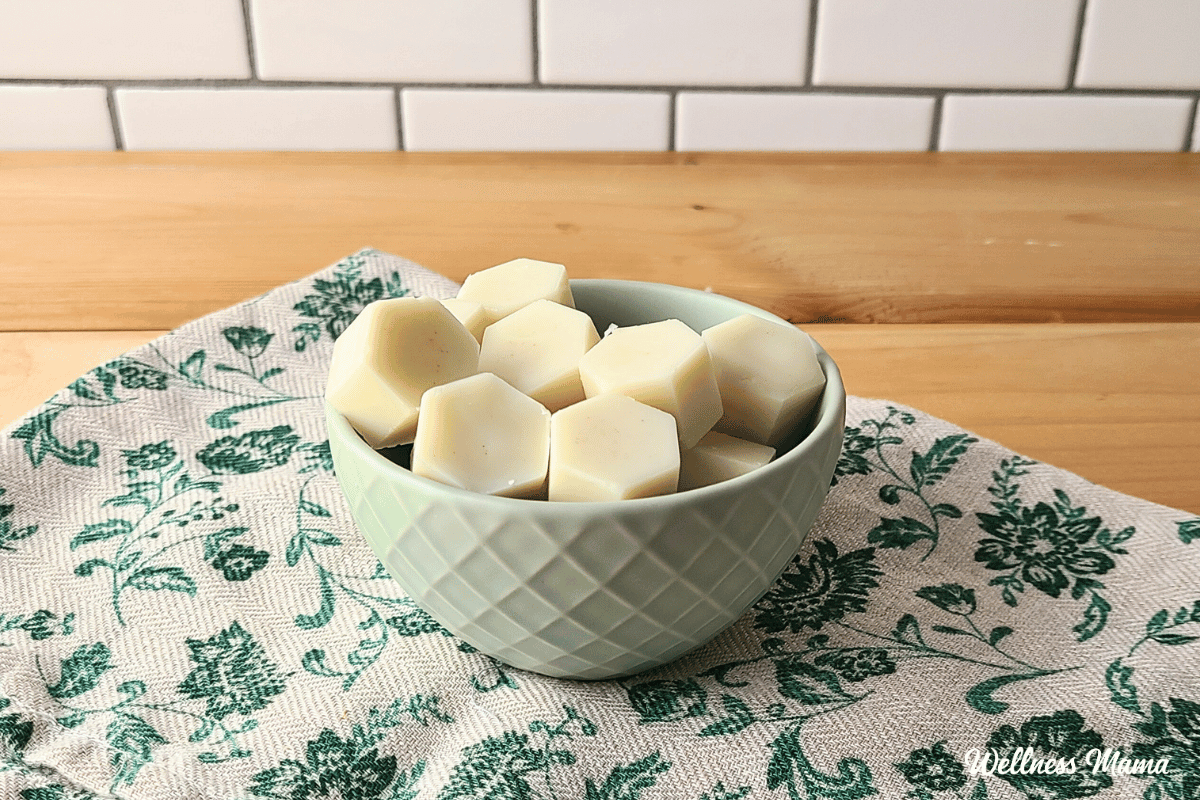 DIY wax melts with essential oils