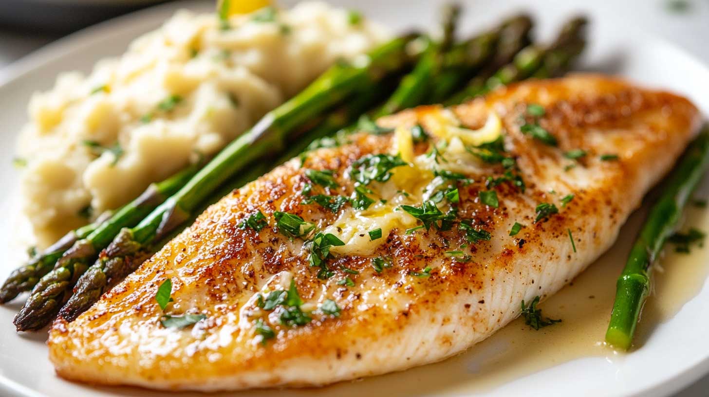 Keto garlic herb tilapia recipe, tasteful and carbohydrate