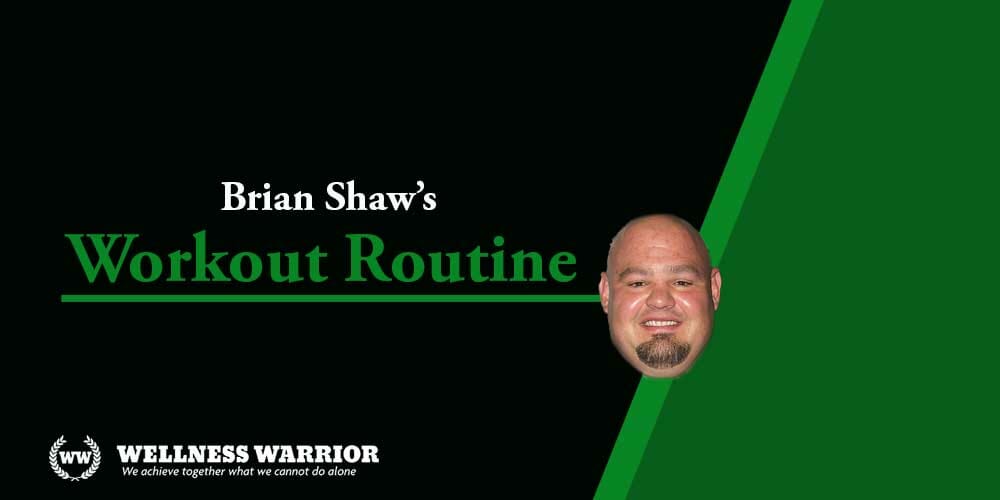 Brian Shaw’s diet, weight loss, protein and calories per day