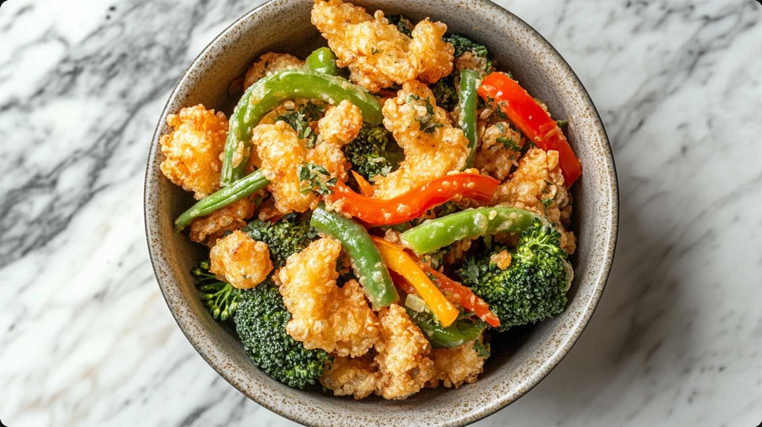 Crispy quality without the carbohydrate accident