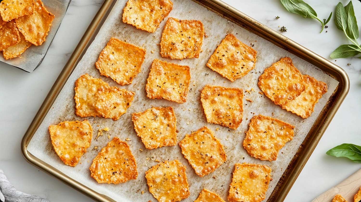Easy Keto cheese chips recipe