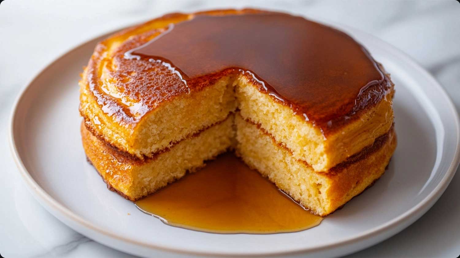 This keto coconut meal -layer -Backen -pancake -recipe is just the right thing for you
